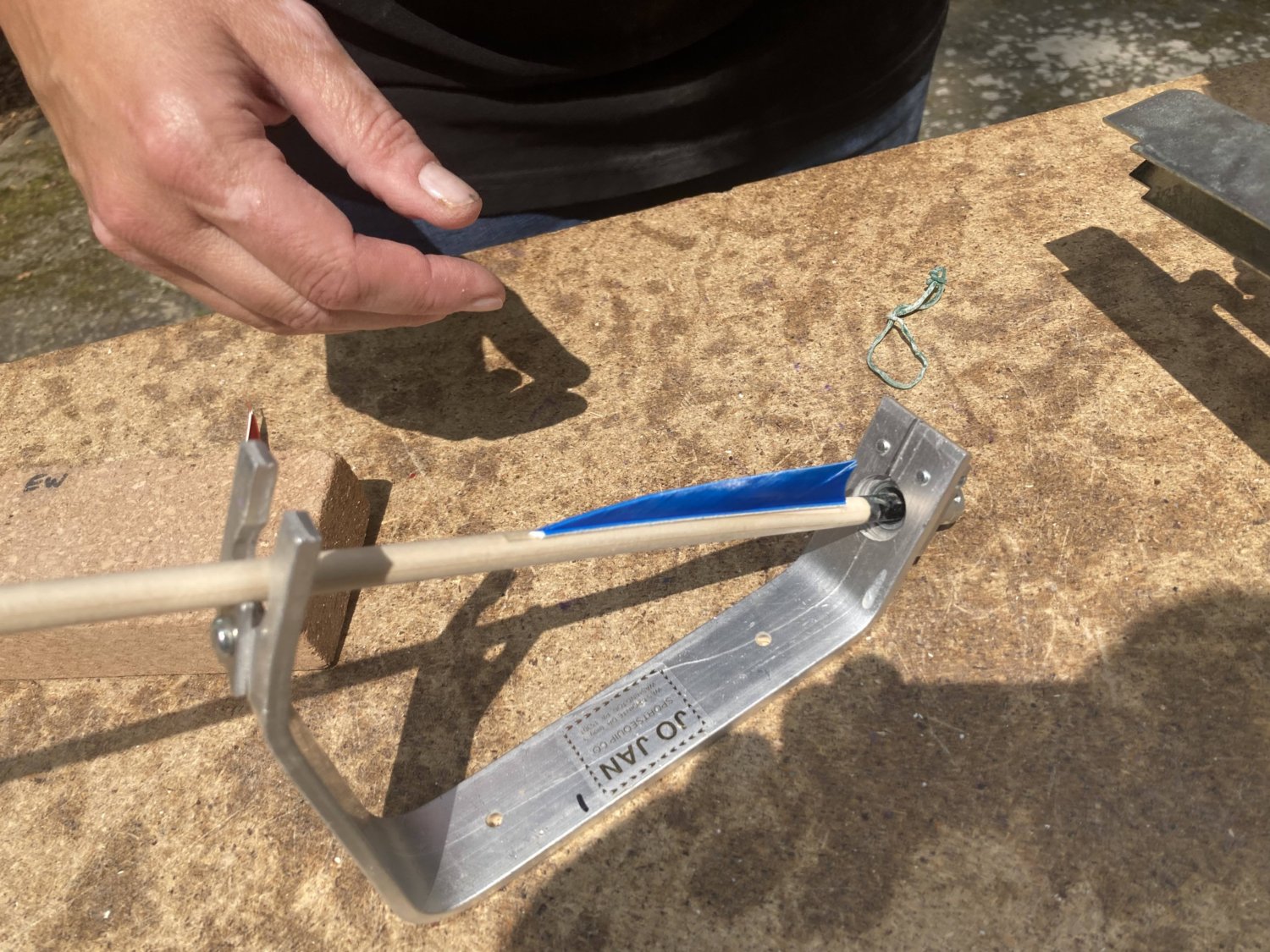 Bogenbau-Workshop der Erlebniswerft im Heilgarten Hamburg